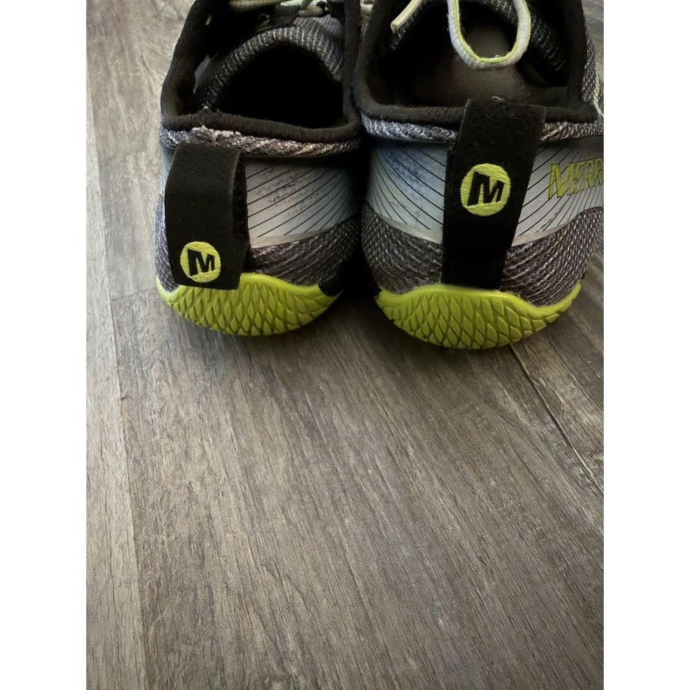 Merrell Trail Glove Barefoot Running Shoes Men's Green Vibram Soles - US 12 - Picture 4 of 5